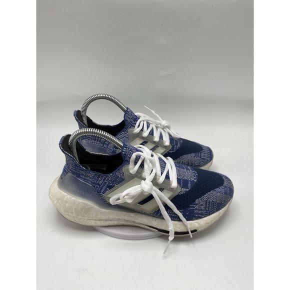 adidas Shoes - Adidas Shoes Women Size 5.5  Ultraboost 21 Blue Athletic Running 4125
